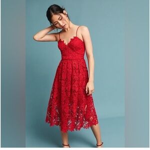 Floral mid-length dress